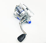 Grizzly Elite Silver/Blue Reel
