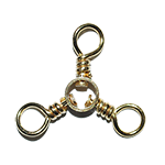 Brass 3-Way Swivels