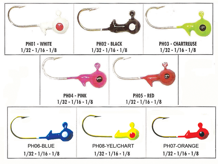 Grizzly Jig Company Painted Heads