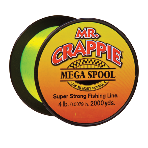 Mr. Crappie Monofilament Line 4#