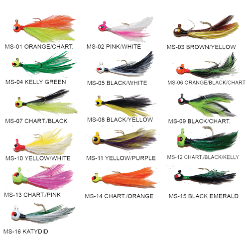 Grizzly Jig Company Mississippi Style Crappie Jigs