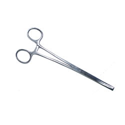 Curved Fisherman's SS Forceps