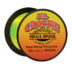 Mr. Crappie Monofilament Line 4#