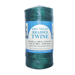 Green Braided Nylon Twine