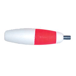 Cigar Peg Float-Red/White