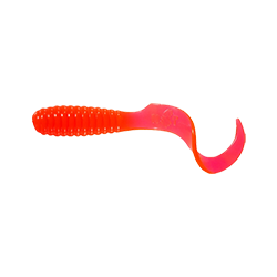 Fishing Depot Dusted Curl Tail Grub Twister, 2.5-in