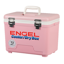 Pink Cooler/Dry Boxes